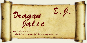 Dragan Jalić vizit kartica